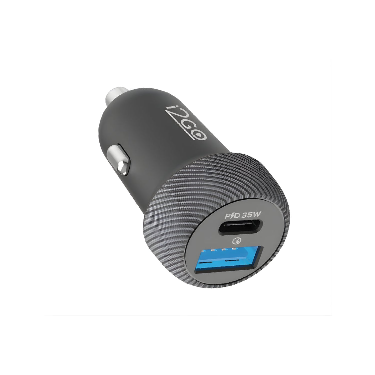 Cargador de Carro 35W Power Delivery 2 puertos USB-A y USB-C