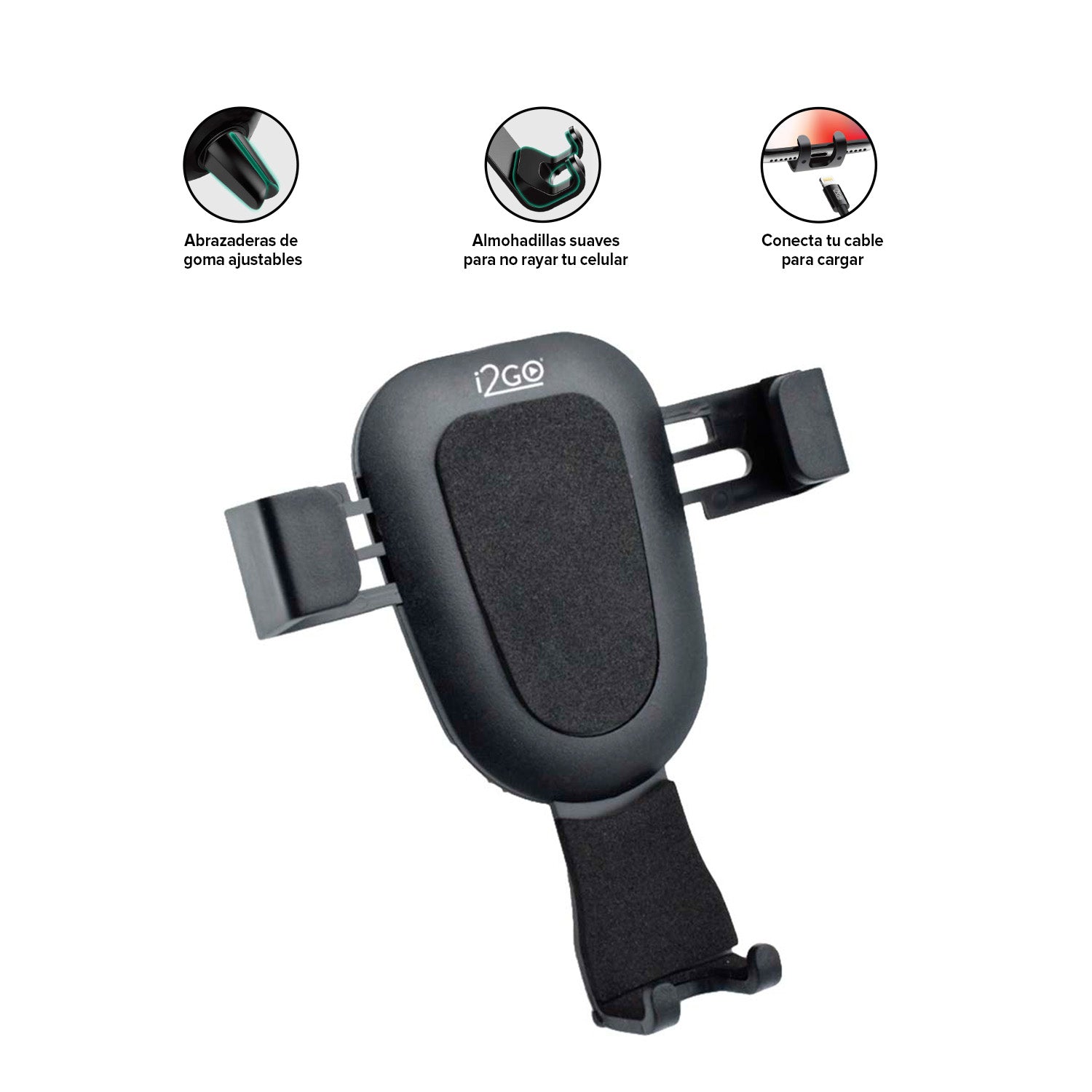 Soporte de Carro por Gravedad para Smartphone